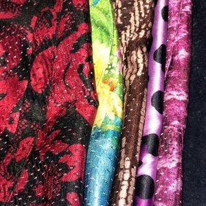 LOT OF 5 KOI SCRUB TOPS